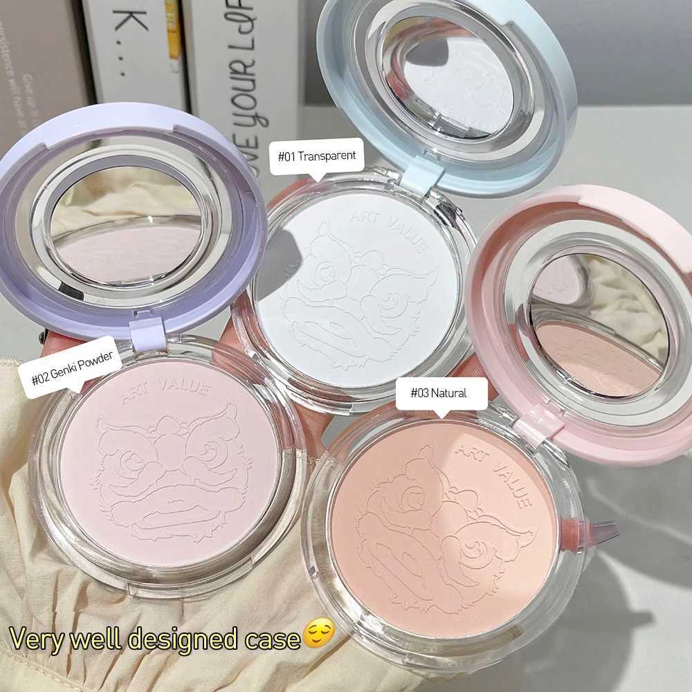 Matte oil control pressure powder waterproof moisturizing lasting facial makeup set powder bright concealer cosmeticsXJ250407