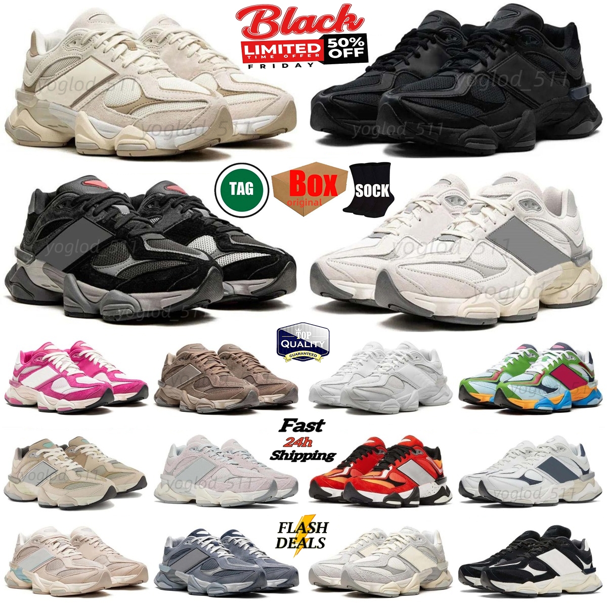 9060s with box designer platform shoes men women sneakers trainers running shoes triple Black White Grey Blue Pink Green mens Outdoor sports platform Sneaker 36-45