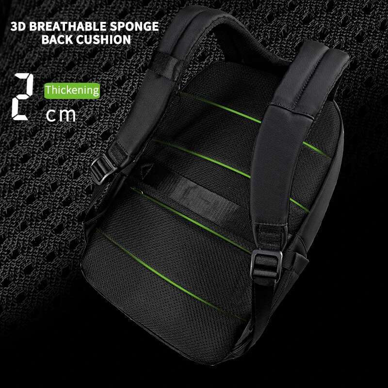 Lifetime Warranty Zipper 15.6Inch Laptop Cut-Resistant Men Travel Bag Anti Theft Backpack Boy
