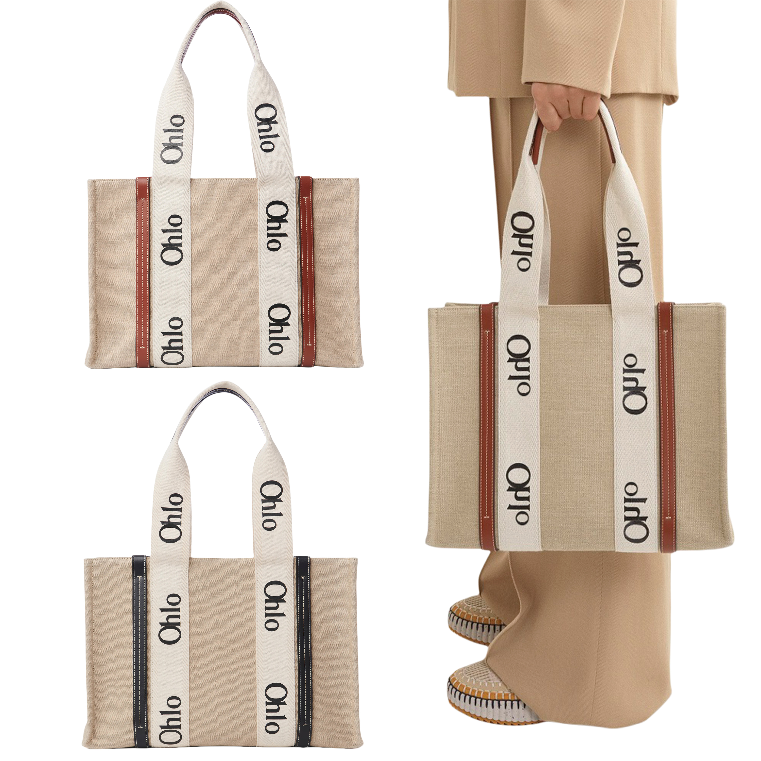 Designer Bags Tote Bags Shoulder Bags Luxury Bags Handbags Women's Linen Canvas Underarm Handbags High-Quality Beach Bags Wallets Large Capacity Shopping Bags