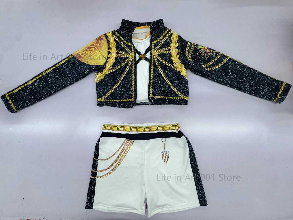Girls Kids 3D Print Huntrix Rumi Mira Zoey Cosplay Black Stage Costume Set Kpop Demon Hunters Suit Child Halloween Party Outfit W251107 - view 7