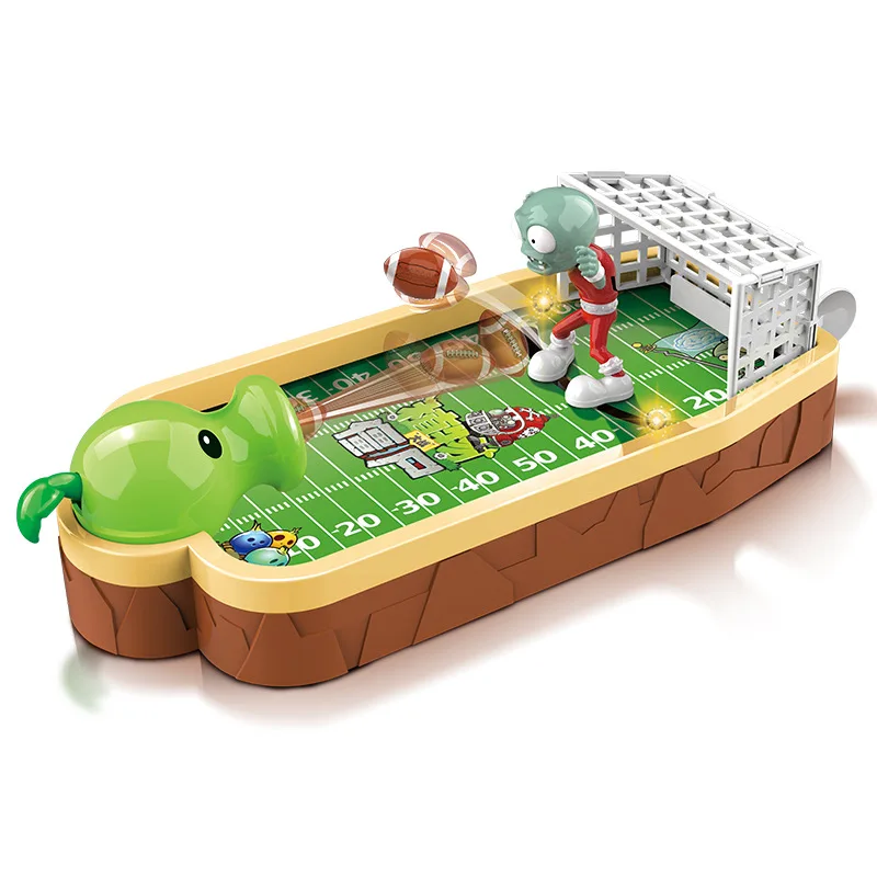 Plants Vs Zombies Tabletop Football Battle Set Bulk Stock - Interactive Combat Game with Character Collection Mini Figurines for Family Party Kids Gif