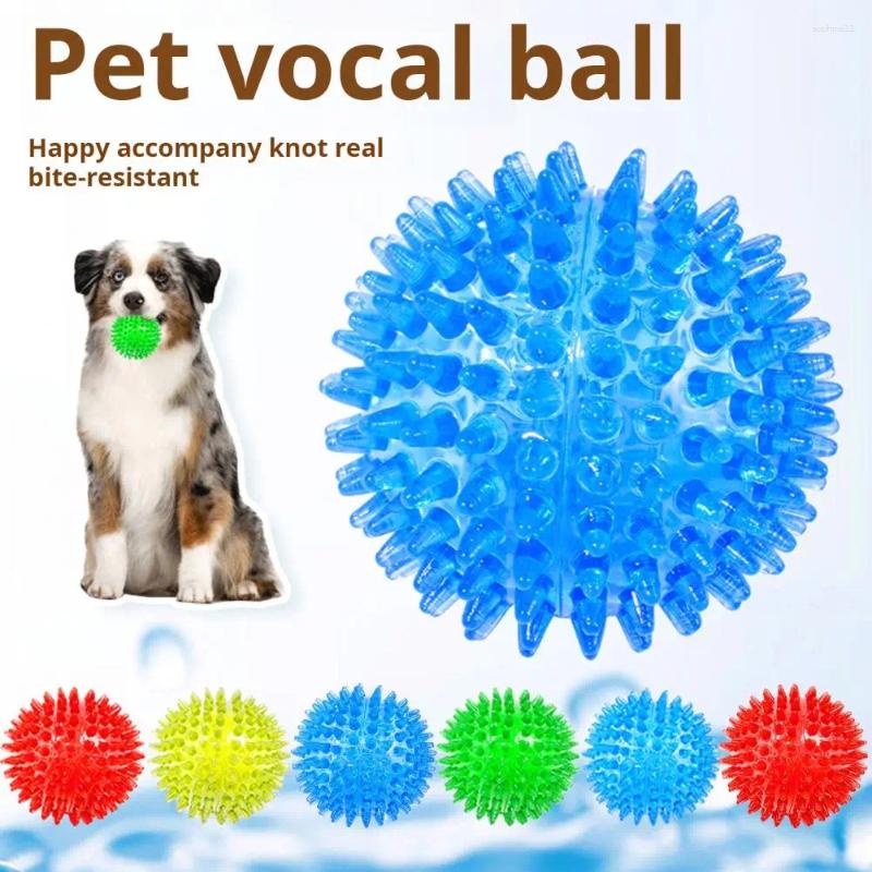 Update Squeaky Dog Ball Toy Safe Teeth Cleaning Interactive Puppy Chew Training Toys Pet Supplies Boredom Relief