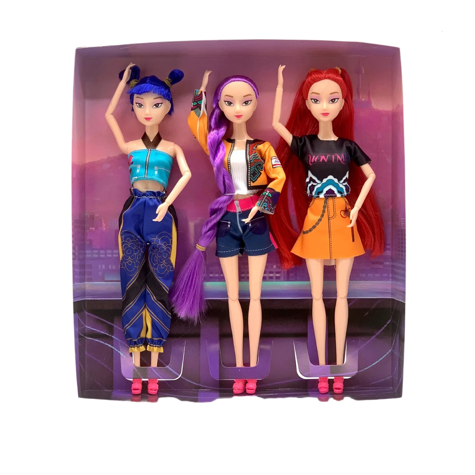 Korean Wave Girl Group K-POP Witch Hunt Doll Rumi Mirazoi Toy Vinyl Doll Christmas Childrens Birthday Gift 251105