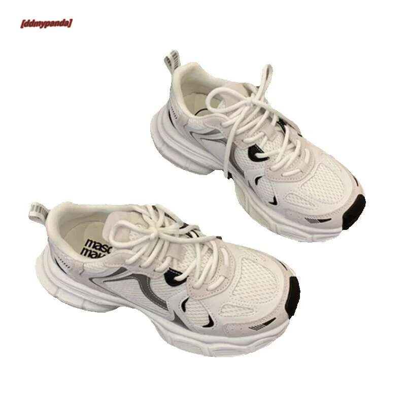 Women ary Chunky Sneakers Mesh Breathable Increased Internal Trainers Sports Running Casual Ladies Fiess Vulcanize Shoes ddmypanda