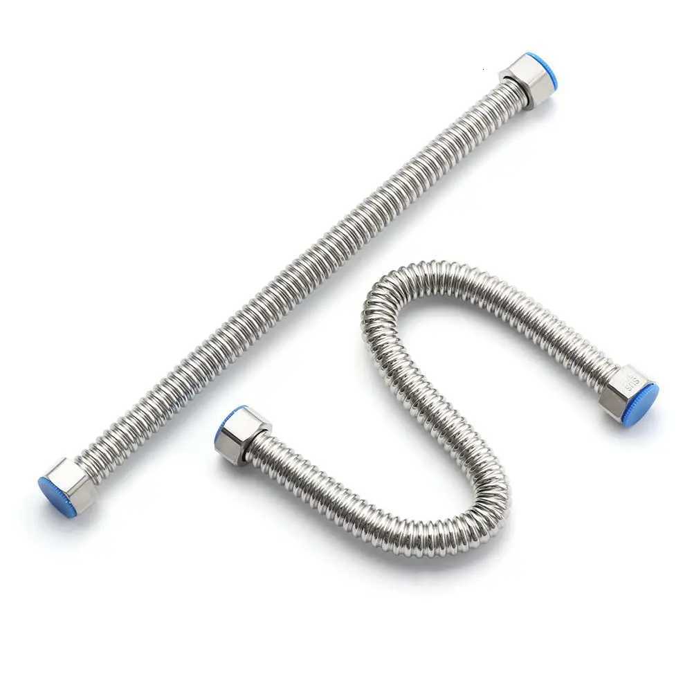 10/30/40/50/60cm Bathro Faucet Toilet Hose Stainless Steel Corrugated Pipe Heater Connector Plumbing Supply Hose Water Tube Y251107