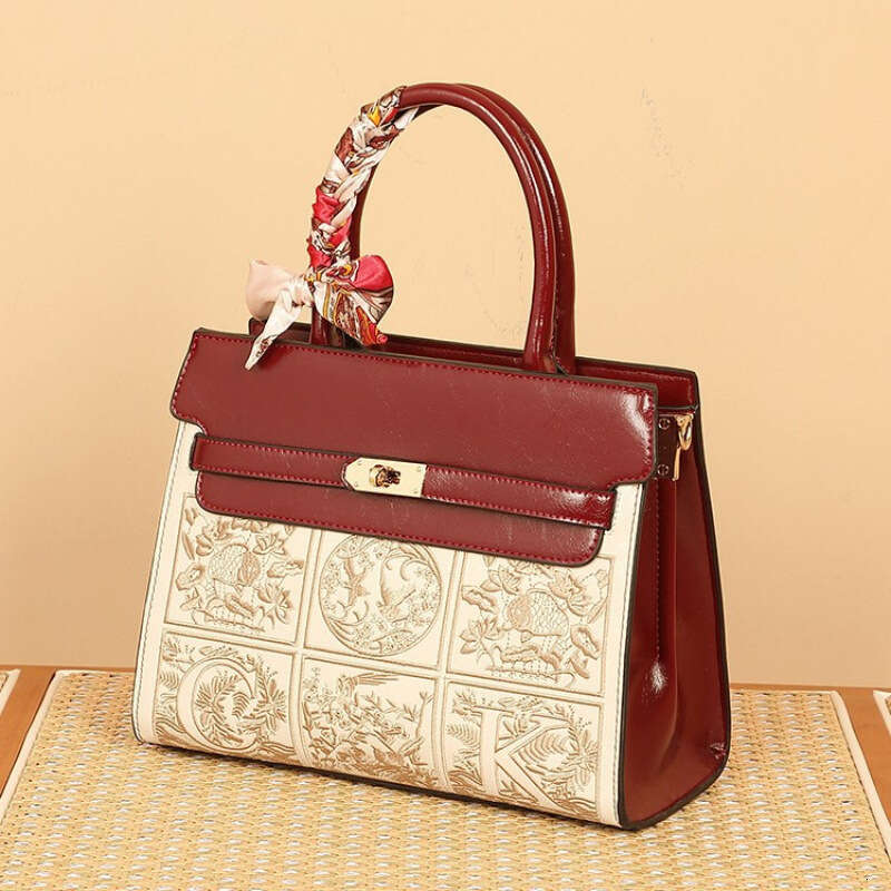 Designer Bag Mother S Day Gift For Mom New Style Elegant Middle Aged Women Large Capacity Crossbody Handbag