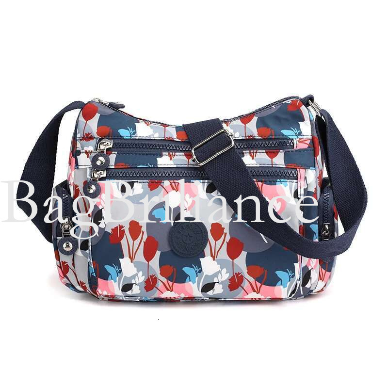 Printing Shoulder Bags for Women Waterproof Crossbody Casual Multifunction Shopping Handbag Large Capacity Messenger Bag Female