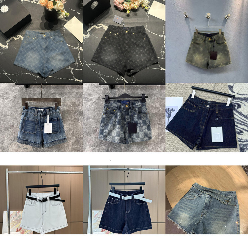 shorts women designer jeans brand girl summer pants fashion letter lady denim shorts ladies high-quality pants women trousers Apr 06