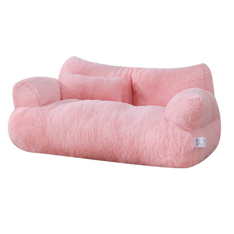 Dog Puppy Couch Non-Slip Base Detachable Cover Sofa for Small to Medium Pets Creative Pet Bed Cute Nest - view 7