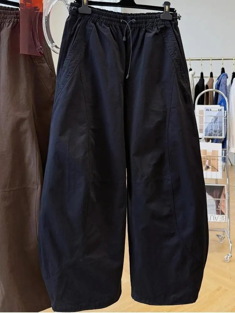 Style Loose Slim and Versatile Fashionable Comfortable Wide-leg Pants Simple Fashion Female Trousers251103