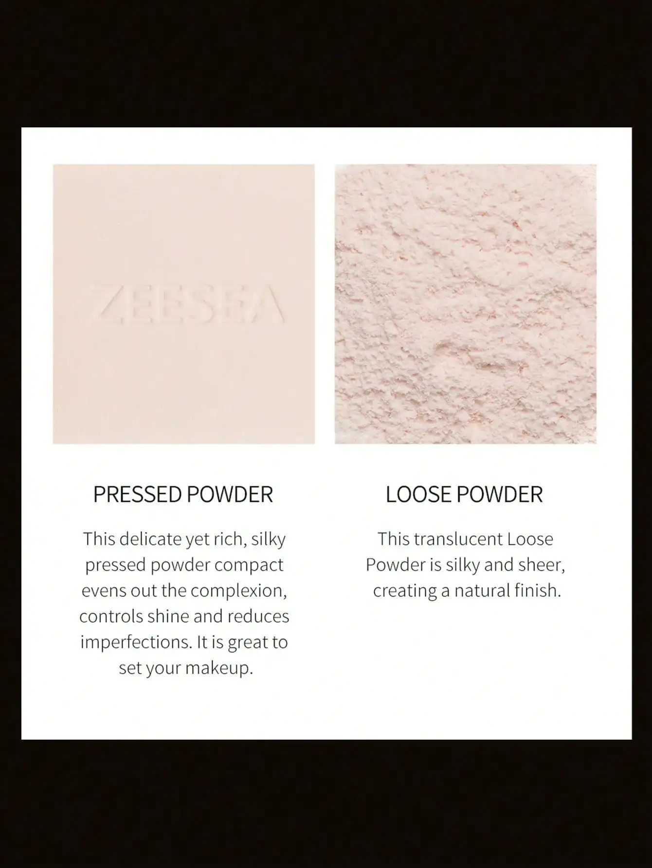 Zeesea Refreshing Silky Powder Makeup for Women H01 H02 H03XJ250407