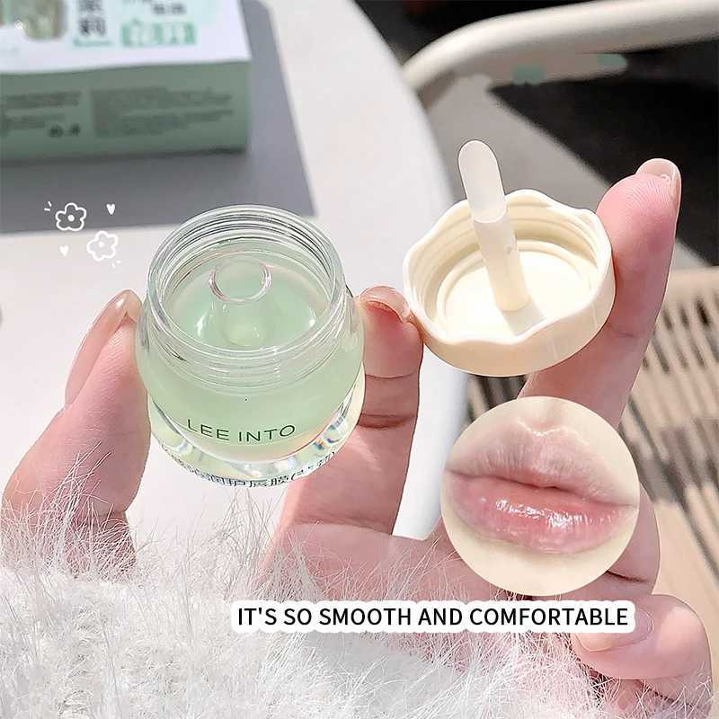 LEEINTO radiation moisturizing lip care package - moisturizing jelly lip facial mask day and night lip gloss nourishing lipstick W250407