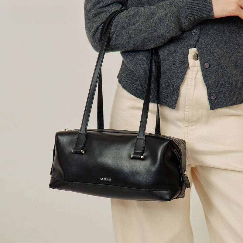 Original Shoulder Leather Handbags Women Trend Boston Bowg Fashion Designer Crossbody Lady Bag
