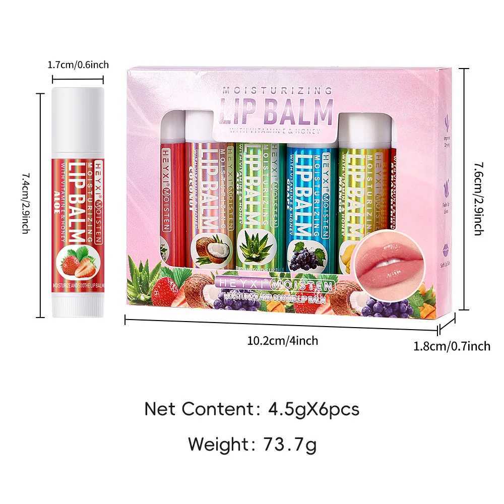 Fruit lipstick Natural lipstick Strawberry grape flavor lipstick with vitamin E and coconut oil Moisturizing smooth lipstick W250407