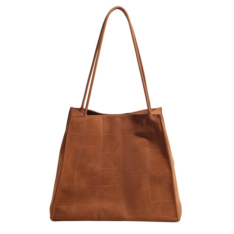2025S Designer Women S Bag Autumn And Winter Crossbody New Solid Color Large Capacity Commuter Luxury Single Shoulder Women S Soft Leather Grid Tote B