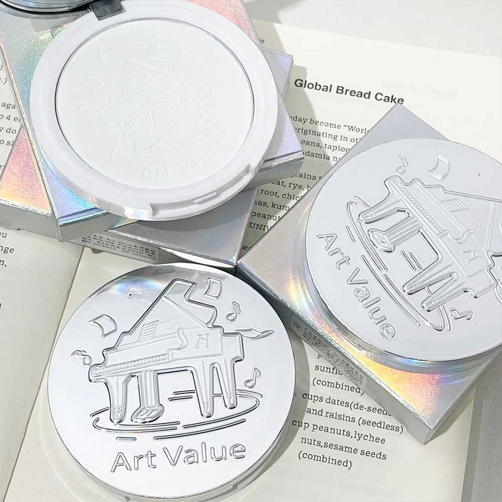 Face painting pad Compact powder oil control 3-color matte smooth surface concealer face painting embossing powder cosmeticsXJ250407