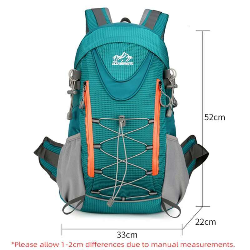 Waterproof Camping Backpack Outdoor Travel Hiking Trekking Climbing Cycg Shoulder Bag Large Capacity Women Men Sport Rucksack