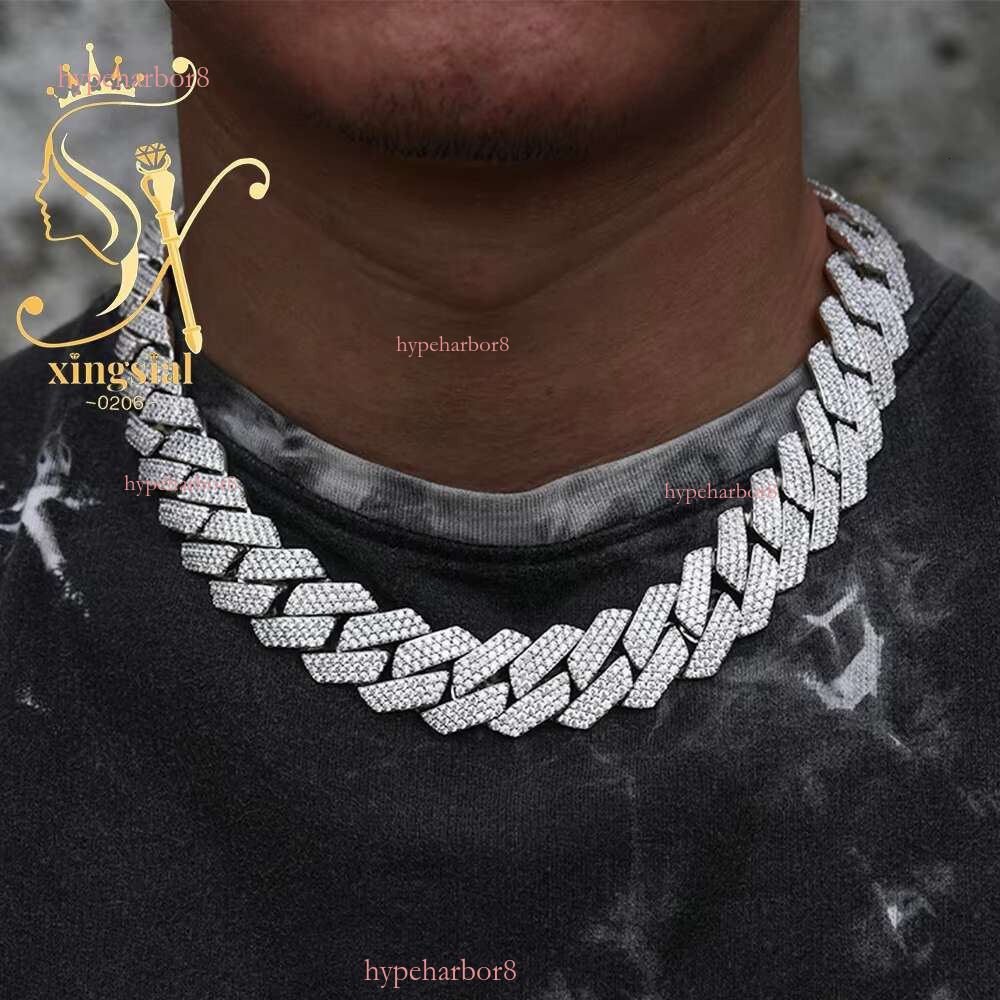 Rap singer men's jewelry 10mm -20mm cubic zirconia hip-hop chilled Miami CZ brass Cuban chain necklace