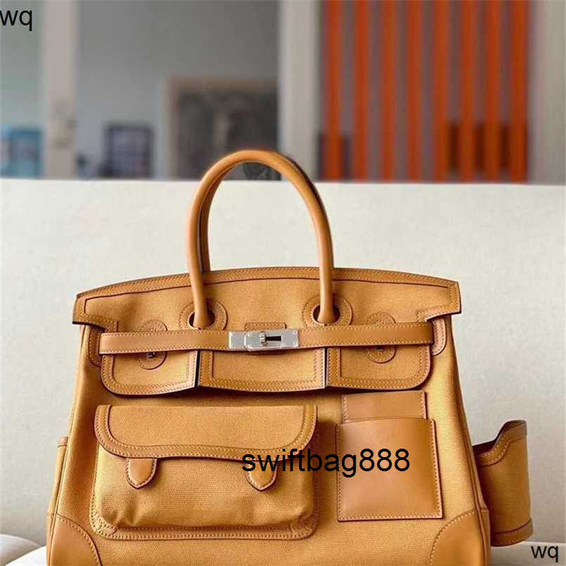 Totes Bags Unisex Handbag Cargo Canvas 35cm Handmade Handbag Multi Functional Pocket Home Platinum Customized Sewn 25-35cmXW62Woq HJIZ