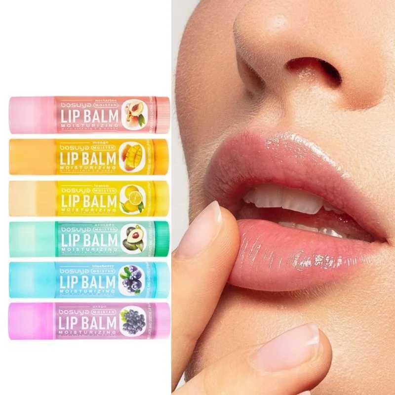 6-piece moisturizing nourishing and dry lips light thin lipstick set suitable for daily autumn and winter use W250407