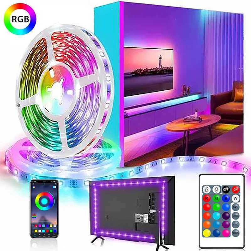 RGB LED Strip Lights APP Music Sync USB 5V Led Light Luces Led Diode Flexible Ribbon Tape For TV Backlight Room Party Decoration W251107