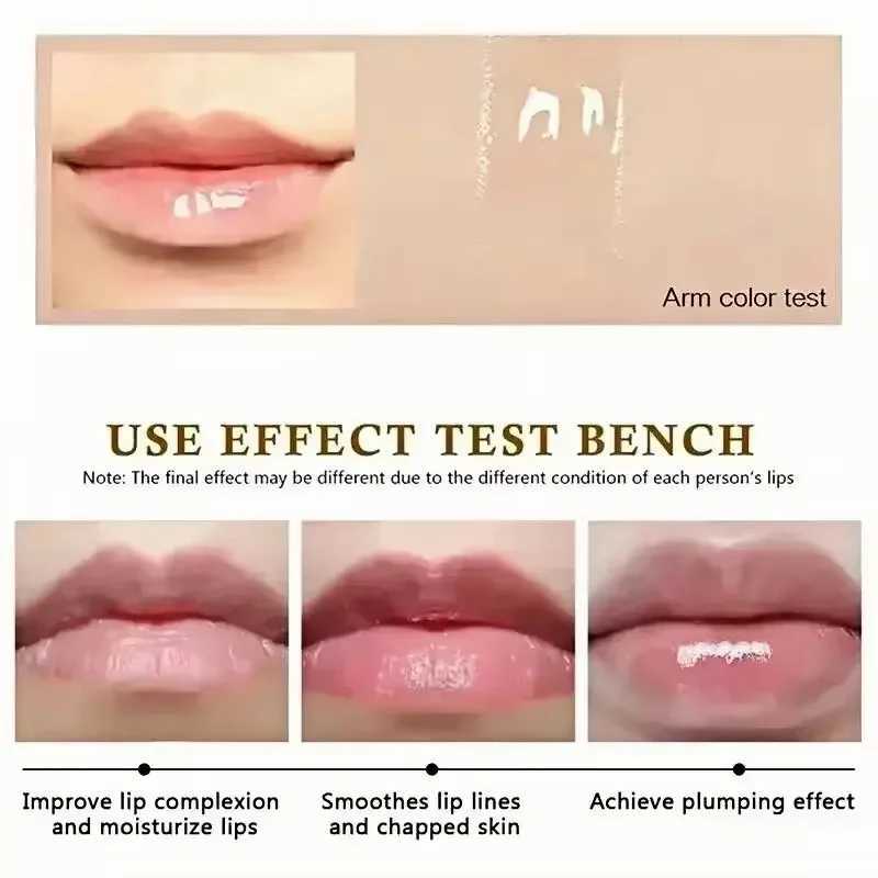 Instant Lip Plumping Essential Oil Anti wrinkle Nourishing Moisturizing Sexy Lip Care Ultimate Plumping Lip Gloss Serum Cosmetic W250407