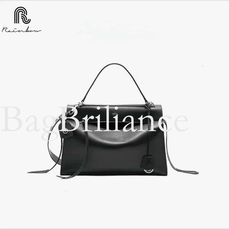 RAINBOW Fashion New High-quality Leather Handbag For Women Simple Versatile Single Shoulder Crossbody Bag Trendy sizes