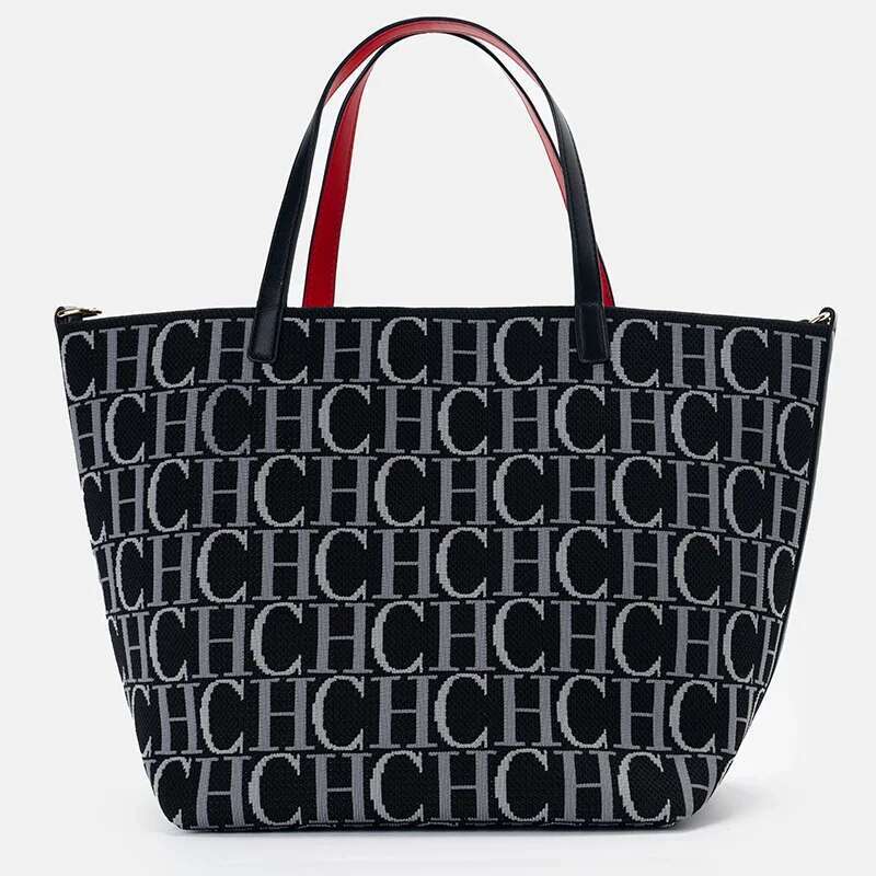 CH Popular Large Capacity Tote Versatile Elegant Casual Shopping High Quality Ladies Bag Women's Brand Fashion Letter Print