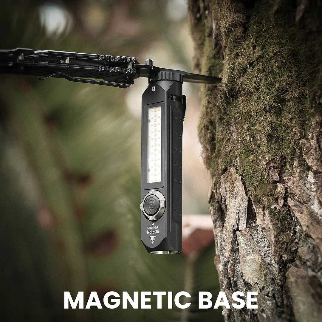 Sofirn IF24 PRO RGB Light 1800lm 340m SFT40 Buck Driver 18650 USB C Rechargeable Flashlights Flood Spot with MagneticW251106