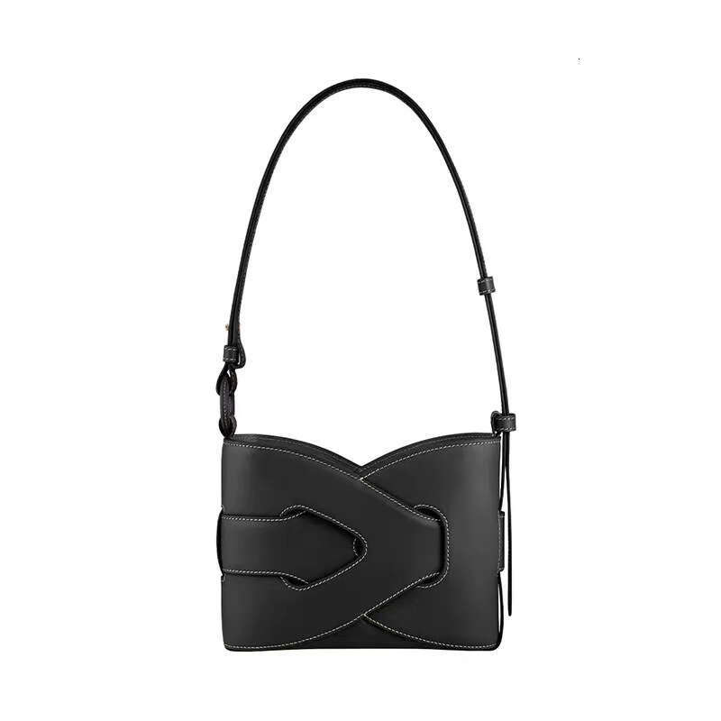 Design sense: niche woven armpit summer high-end sense, light single shoulder crossbody geometric bag for women 2025 new style, casual fashion trend
