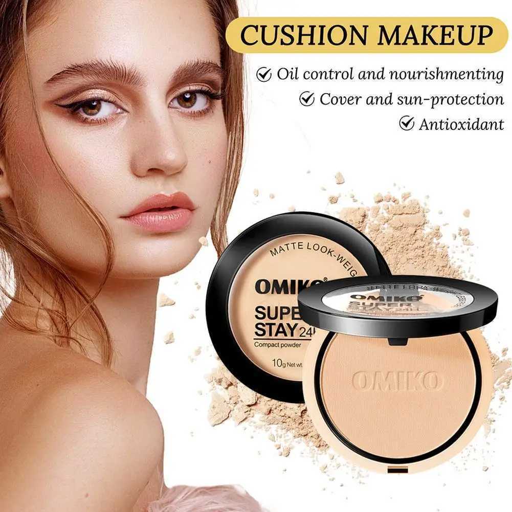 Oil control facial pressing powder waterproof durable fully covered loose powder lightweight invisible matte finish powderXJ250407