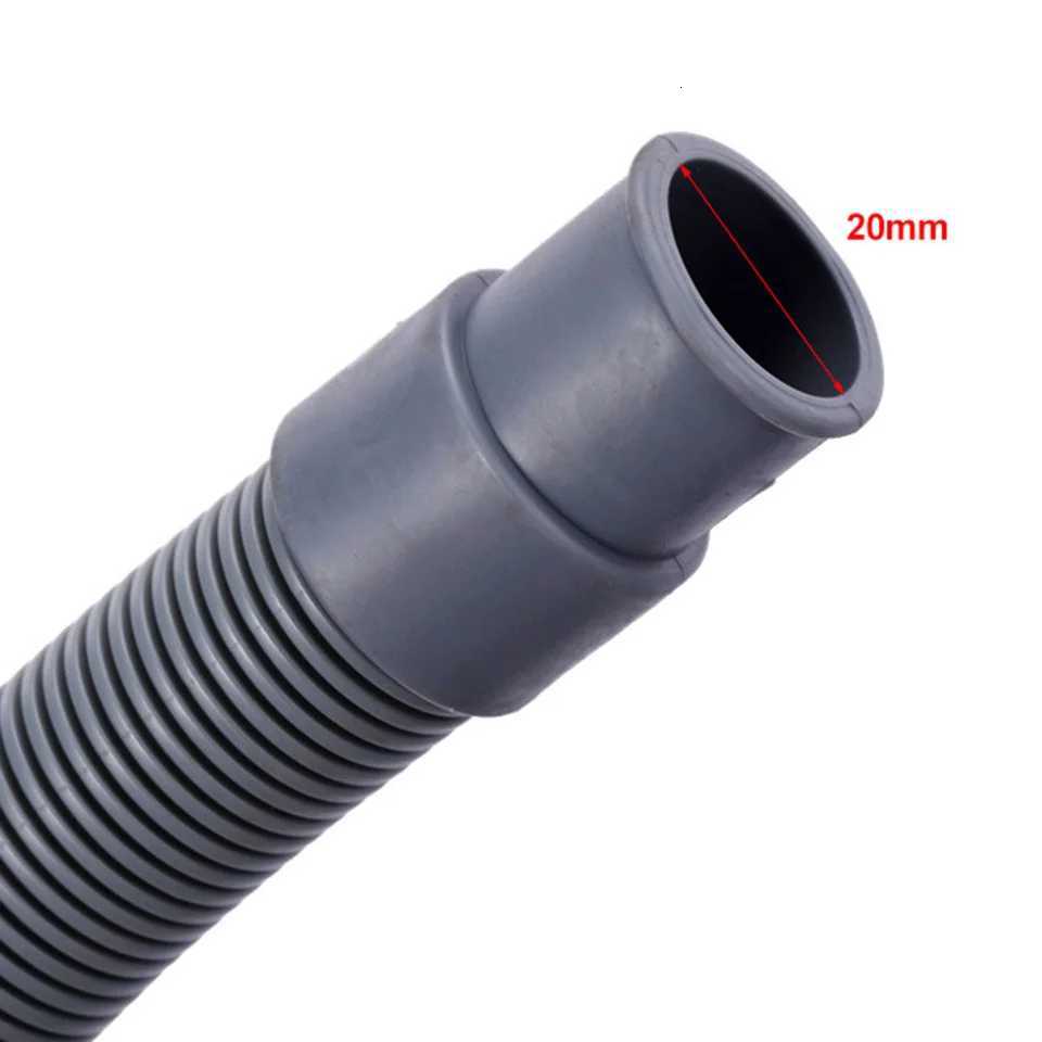 70/150/200cm Drain Pipe Washing hine Dishwasher Drain Waste Hose Extension Pipe With Hose Clamps Set Wash hine Accesories Y251107