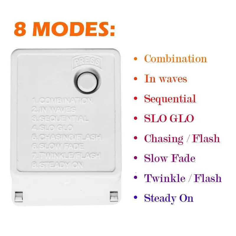 5m-28m Outdoor Christmas Garland LED Curtain Icicle String Lights Fairy Light Droop 06-08M Mall Garden Street Decorative Light W251107