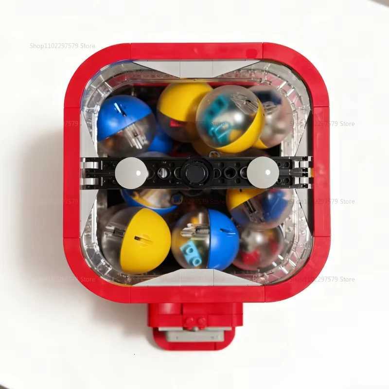2025 New Vending Machine Building Blocks Set 1343pcs DIY Play Game Toy Gift for Kids Boys Girls Educational Fun Birthday Party Y251107