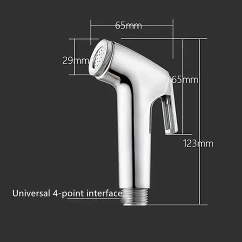 Universal ible Shower Hose with Spring Extension Hand Sprayer Pipe Connector for Bathro Toilet Bidet - Durable Spring Tube Y251107