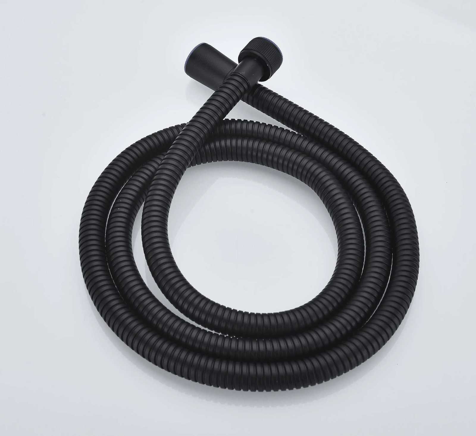 15M Black/Chre ible Shower Hose Bathro Shower Water Hose Extension Plumbing Pipe Pling Tube Bath Accessories Y251107