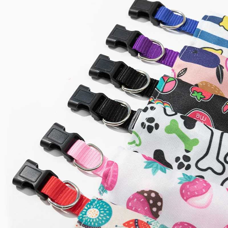 High Quality Adjustable dog bandage large pet scarf pet cotton pure cotton washable tie dog scarf large dog accessories Kerchief T250407