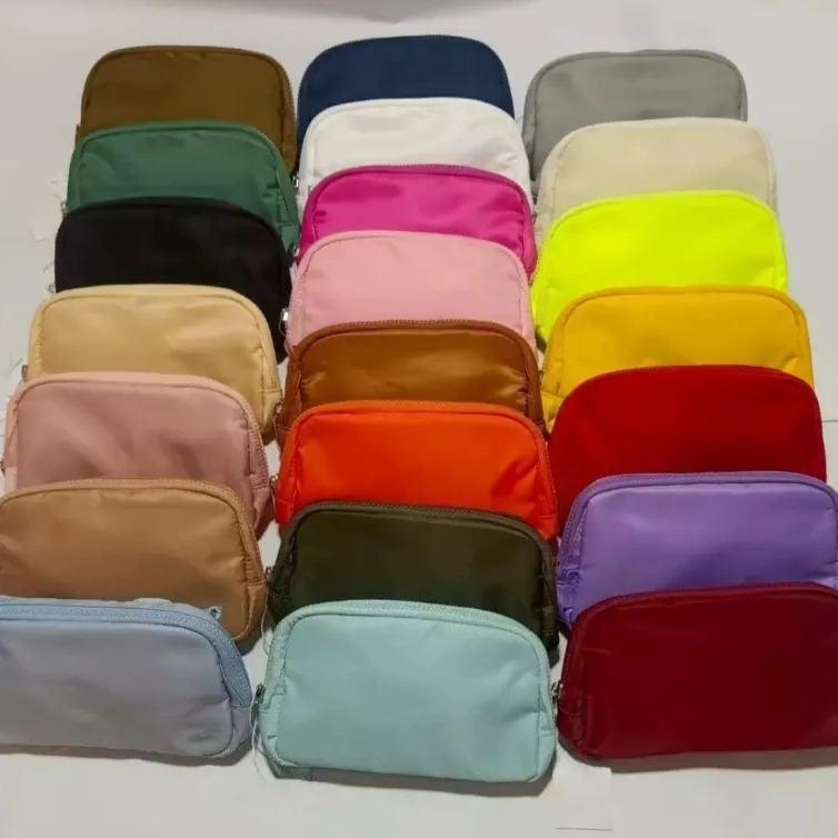 Yoga belt bag Nylon Belt Waist Bags Bum everywhere Adjustable Strap Zipper Sports Running Bag Waterproof Bags