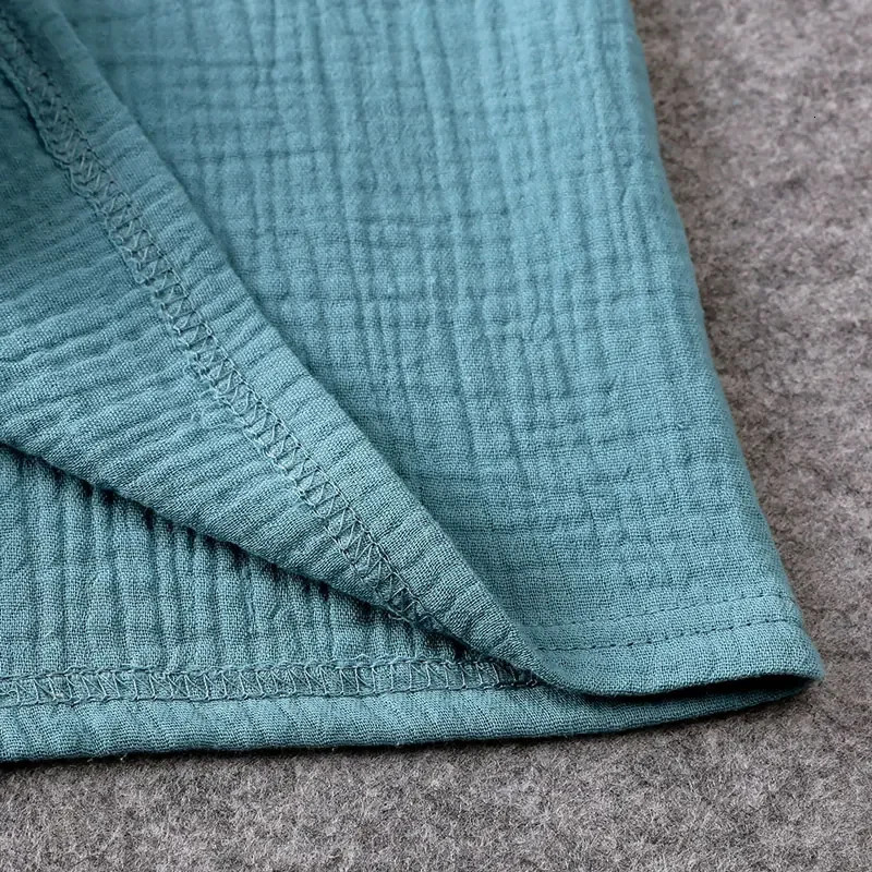 Cotton Linen Kids Clothes Girls Outfit Summer Boy Clothing Sets Solid Color Short Sleeve Tops Shorts Children Clothing 2-7 Years 250407