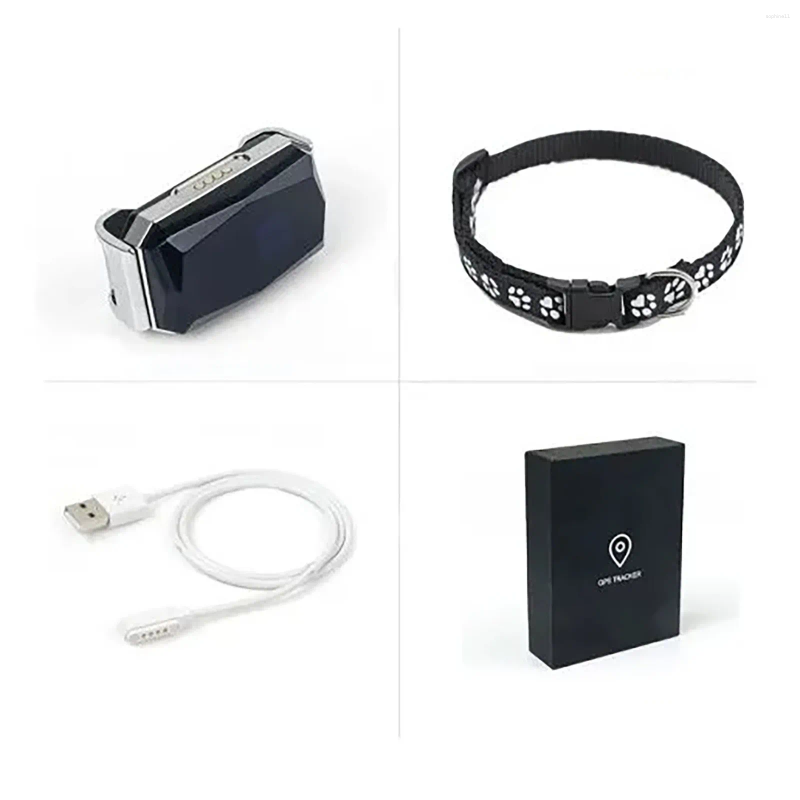 Update Waterproof Ip67 Mini Pets GPS AGPS LBS Wifi Tracker Real-Time Tracking Collar Dog Cat Find Device Bell Rings Locator