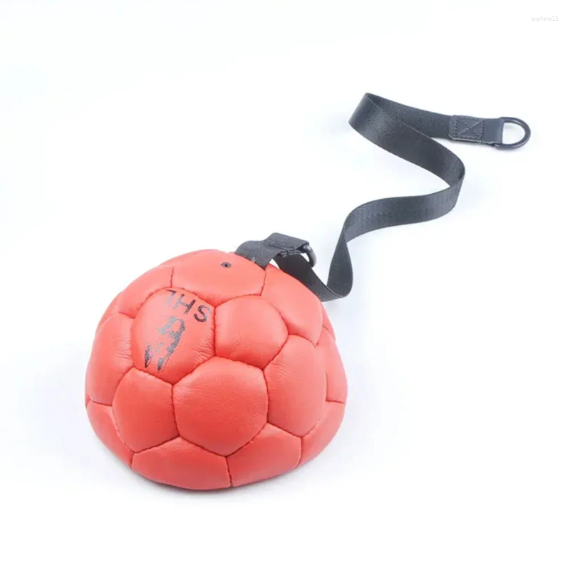 Update Bite-Proof Pet Dog Ball Toy Cowhide Harmless Teeth Interactive Throwing Training Game Soccer For Supplies