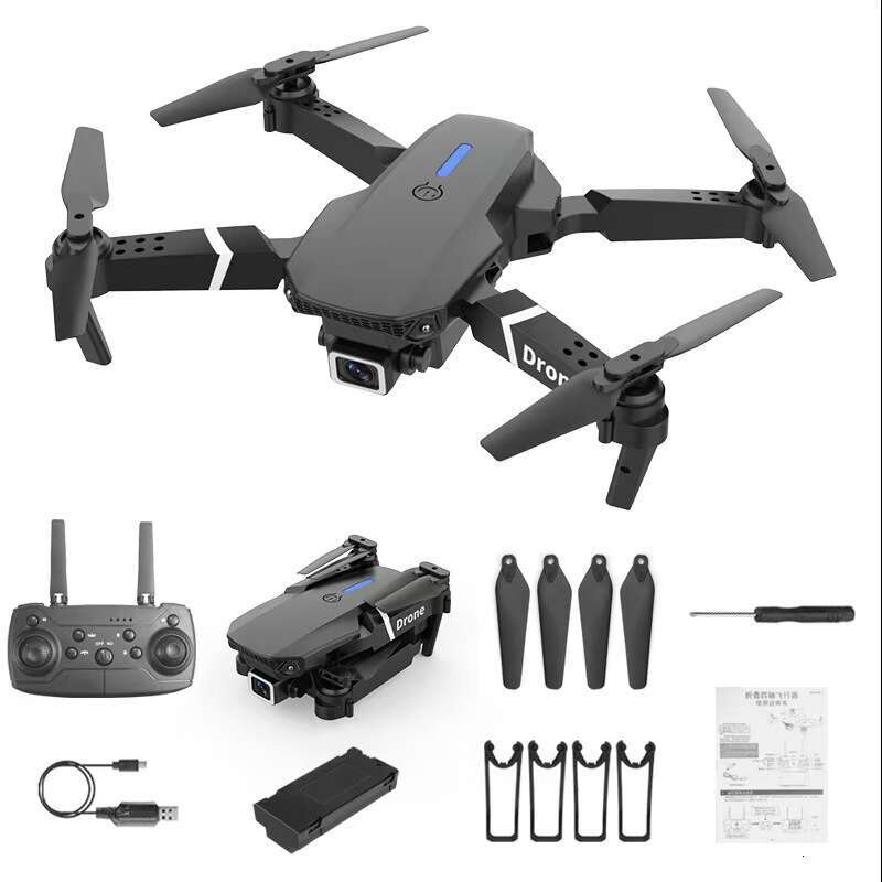 E88 Drone Long Endurance High Definition 8K Aerial Photography Quadcopter Remote Control Aircraft Model Toy