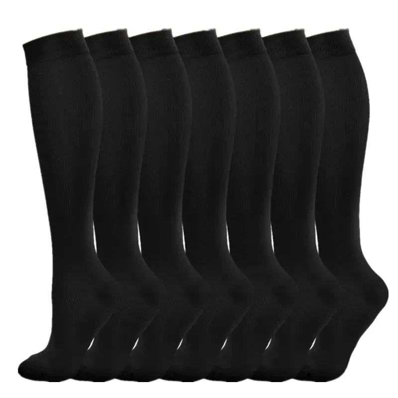 367Calf Compression Socks Men Varicose Veins Diabetes Edema Sports Running Football Basketball Riding Knee 250226
