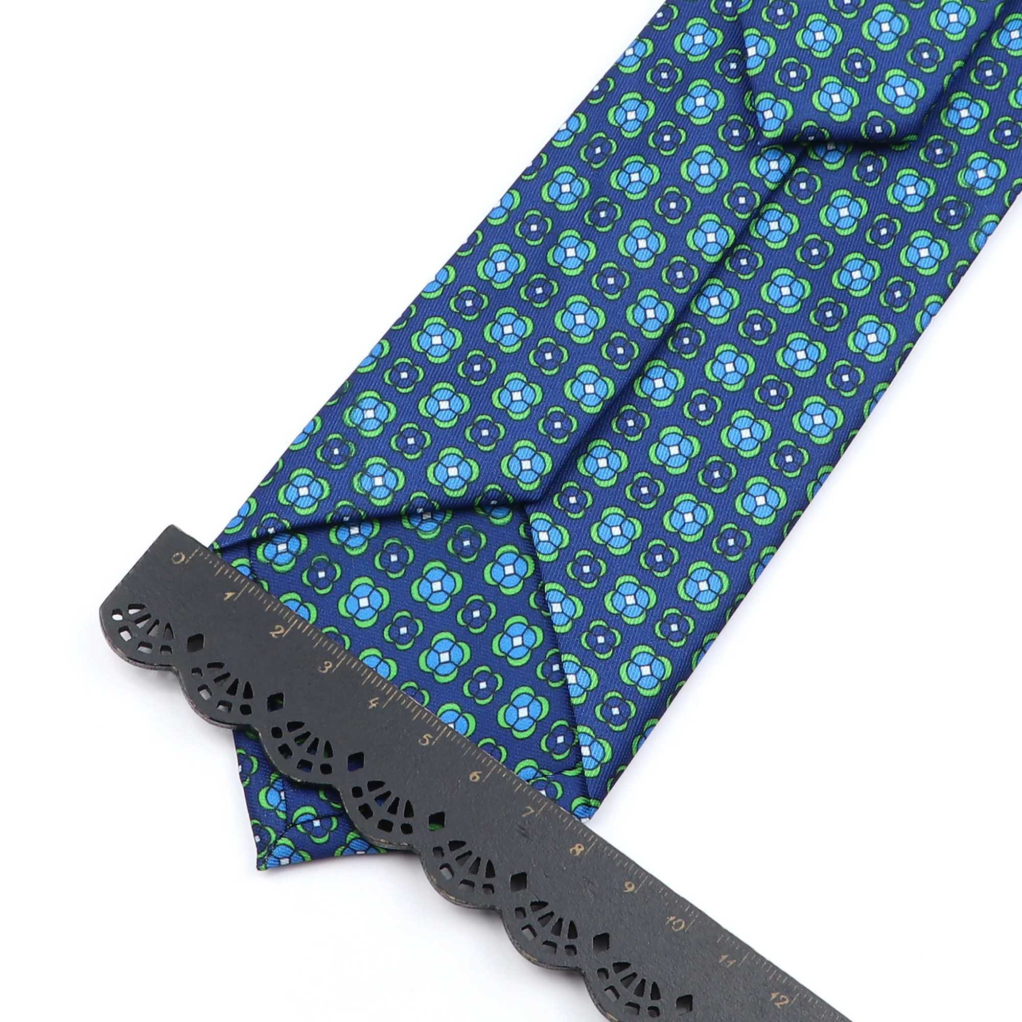 Super Soft Bohen Silk Ties Mens Fashion 7.5cm Necktie For Men Wedding Business Meeting Gravata Colorf Novelty Printing Tie X2504071