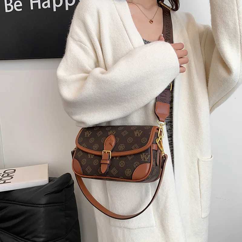 Luxury Shoulder Bag For Women New Pattern Print Crossbody Bag Trendy Versatile Daily Use High Quality Designer CollectionW251107