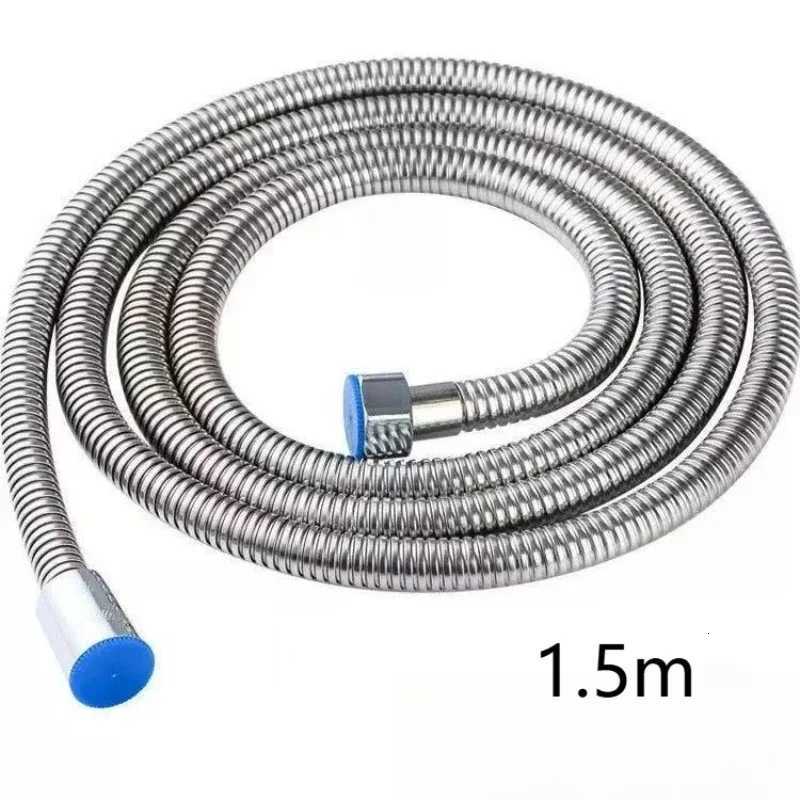 15m Shower Hose Extension Tube He Shower Tube Bathro Accessories Stainless Steel Hose Extension Tube Water Pipe Draw Tube Y251107
