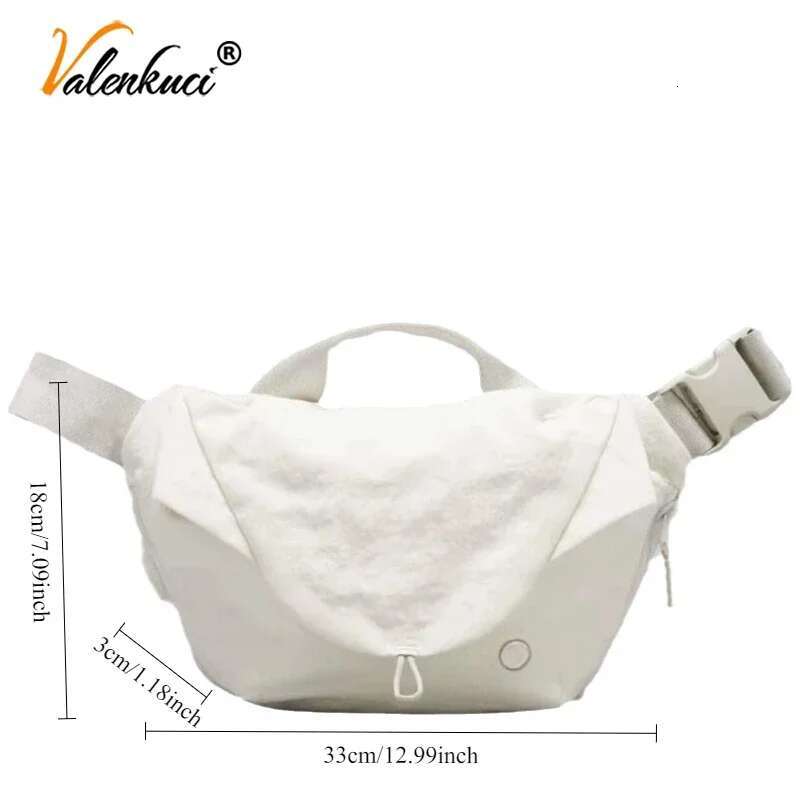 L-Fashionable Spring Summer New Crossbody Bag Men's And Fiess Waist Women's New Casual Sports Chest Bag Women LU