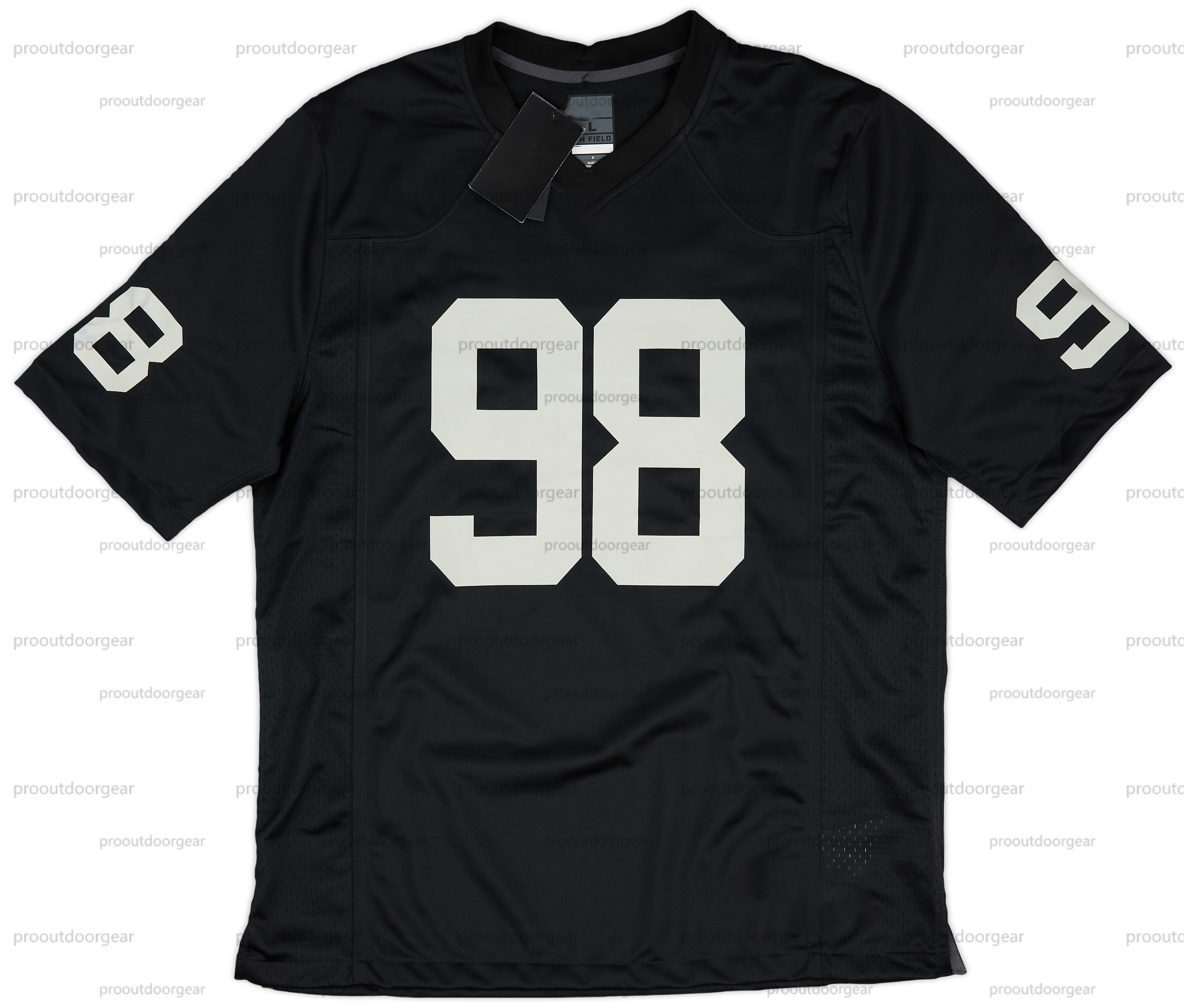98 Crosby Custom Football Jersey O'Connell Bowers Ridder Abdullah Mattison Chaisson Football Jerseys