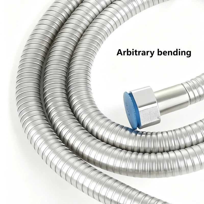 15m Shower Hose Extension Tube He Shower Tube Bathro Accessories Stainless Steel Hose Extension Tube Water Pipe Draw Tube Y251107